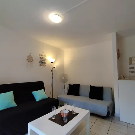Apartment T2 Saint-pierre-la-mer: Terrasse, Parking Prive, Tennis - 4 Pers. - Fr-1-795-23 Fleury (Aude)