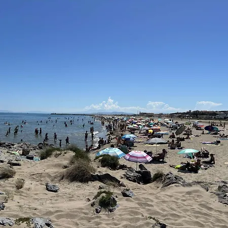 T2 Saint-pierre-la-mer: Terrasse, Parking Prive, Tennis - 4 Pers. - Fr-1-795-23 شقة فلوري