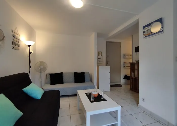 公寓 T2 Saint-pierre-la-mer: Terrasse, Parking Prive, Tennis - 4 Pers. - Fr-1-795-23